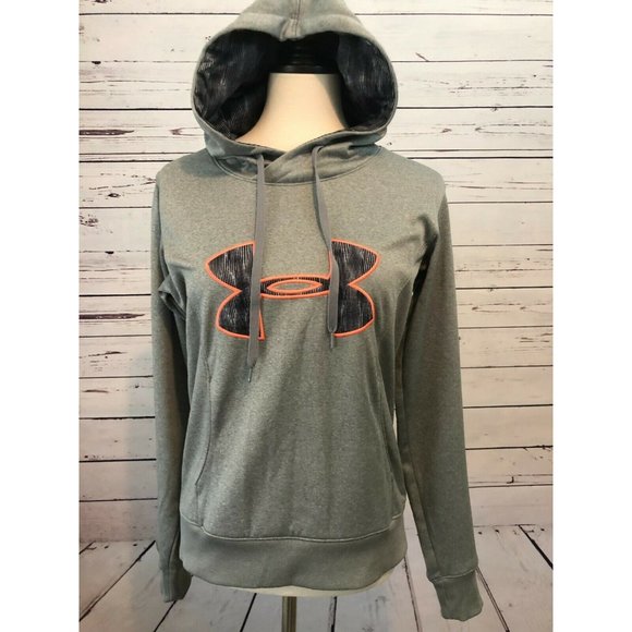 Under Armour Storm ColdGear Womans Hoodie Sweatshirt Small Semi Fitted Hooded - Picture 8 of 9